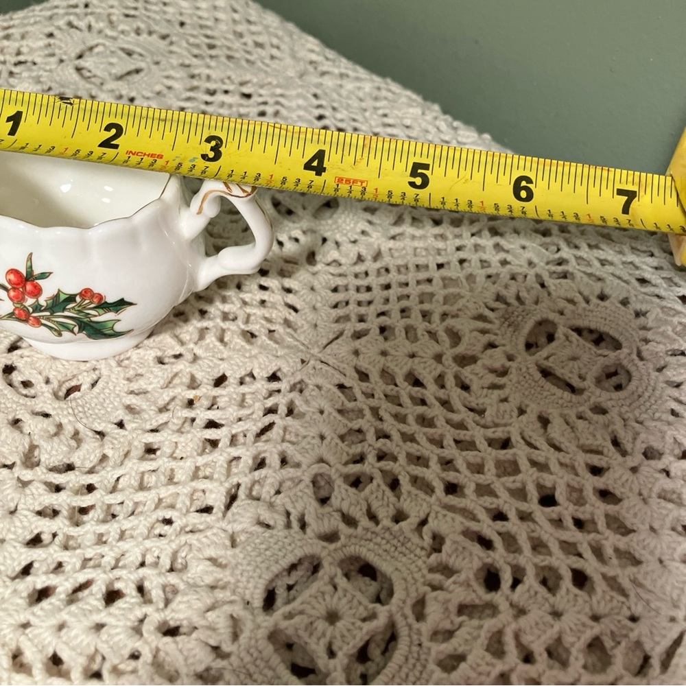 A Cup Of Christmas Cream & Sugar Set Waldman House Tom Hegg Hanson Bone China - Picture 9 of 11